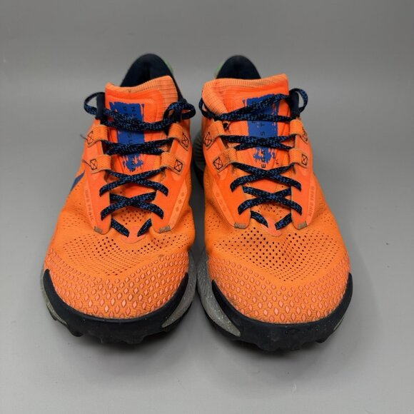 Nike Pegasus Trail 3 Running Shoes DA8697-800 Total Orange Blue Mens Sz 10.5 - Picture 6 of 10